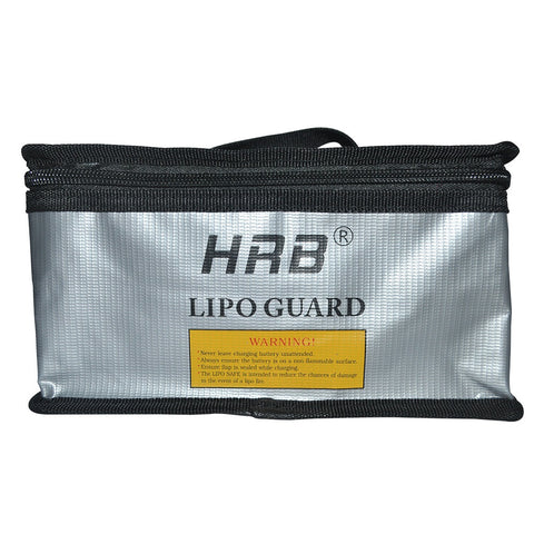 HRB 215x155x115mm Fireproof Rc LiPo Battery Portable Explosion-Proof Safety Bag Safe Guard Charge Sack